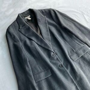 H&M Wool Blend Gray Blazer